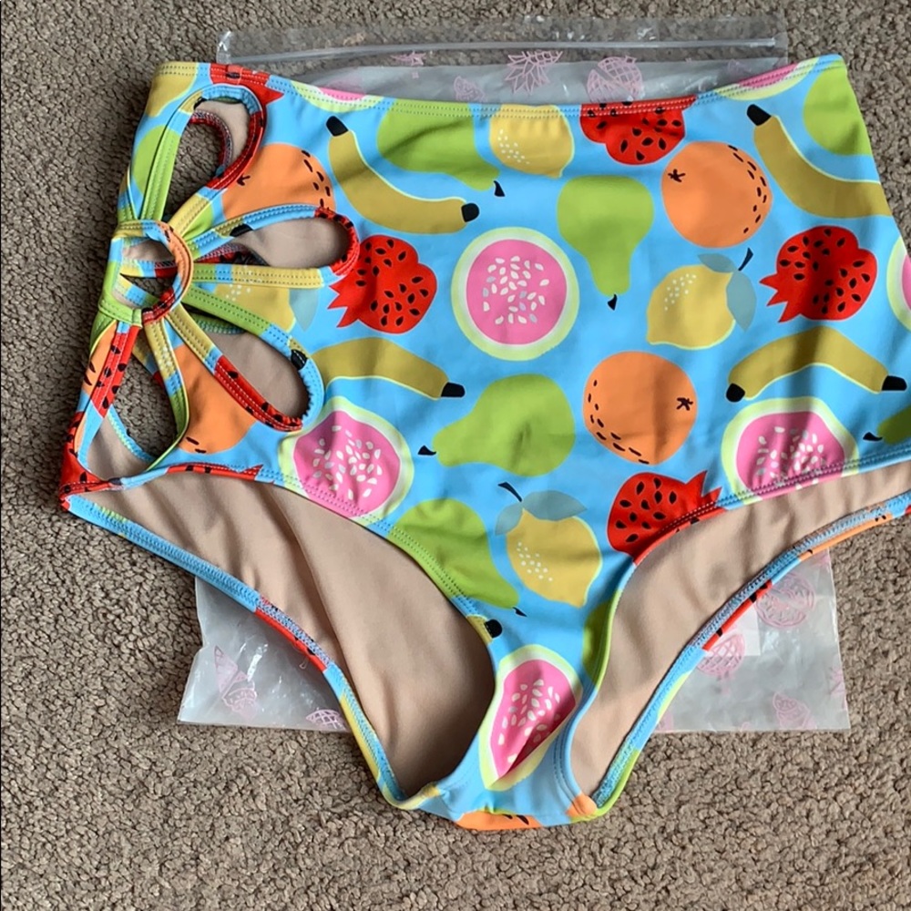 Kortni Jeane Floral Cut Out Bottoms